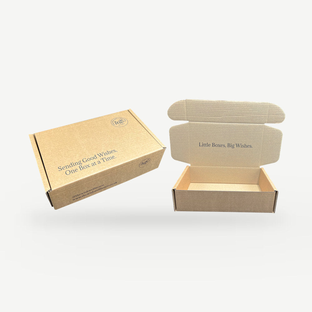 Customised Printed Small Parcel Postal Boxes Printed Sample