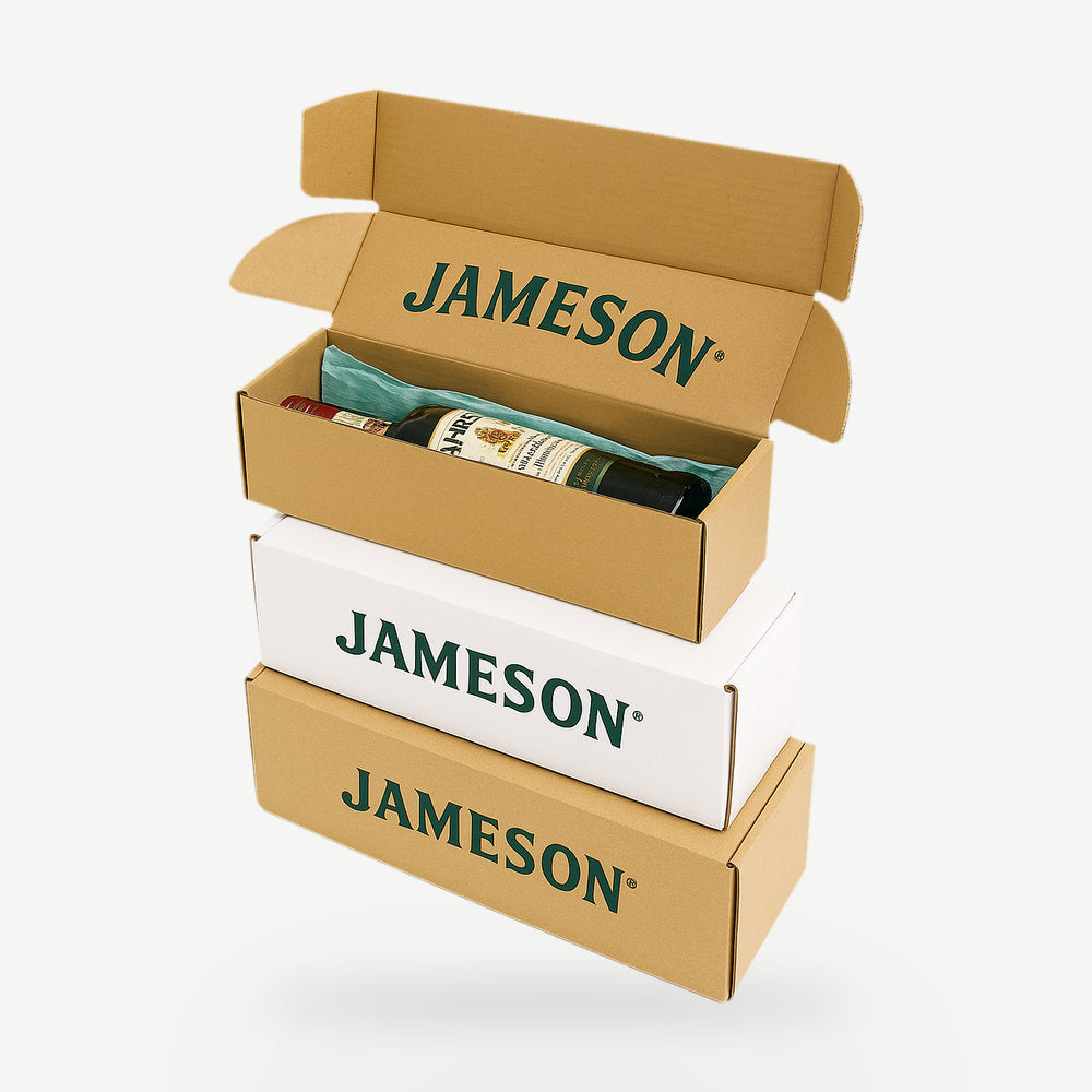 Customised Printed Wine & Bottle Boxes Printed Sample