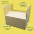 Double Wall Cardboard Boxes - 305mm x 229mm x 152mm