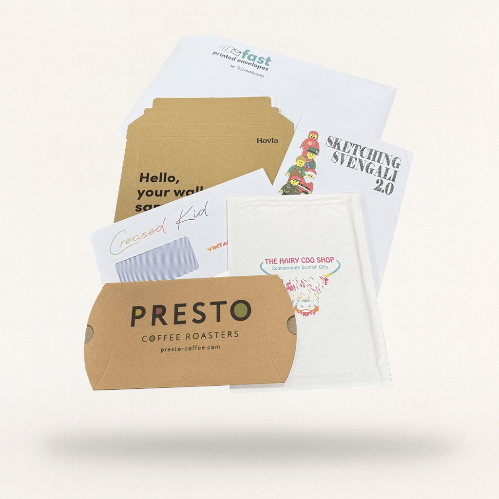 Custom Printed Envelopes Sample Pack