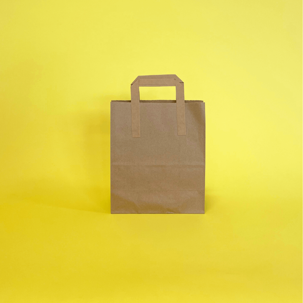 Extra Large Brown Tape Handle Paper Carrier Bags - 305mm x 127mm x 406mm