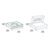 Custom Full Colour Printed White FlexHold™ Boxes - 320mm x 220mm x 55mm