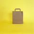 Large Brown Tape Handle Paper Carrier Bags - 254mm x 140mm x 305mm