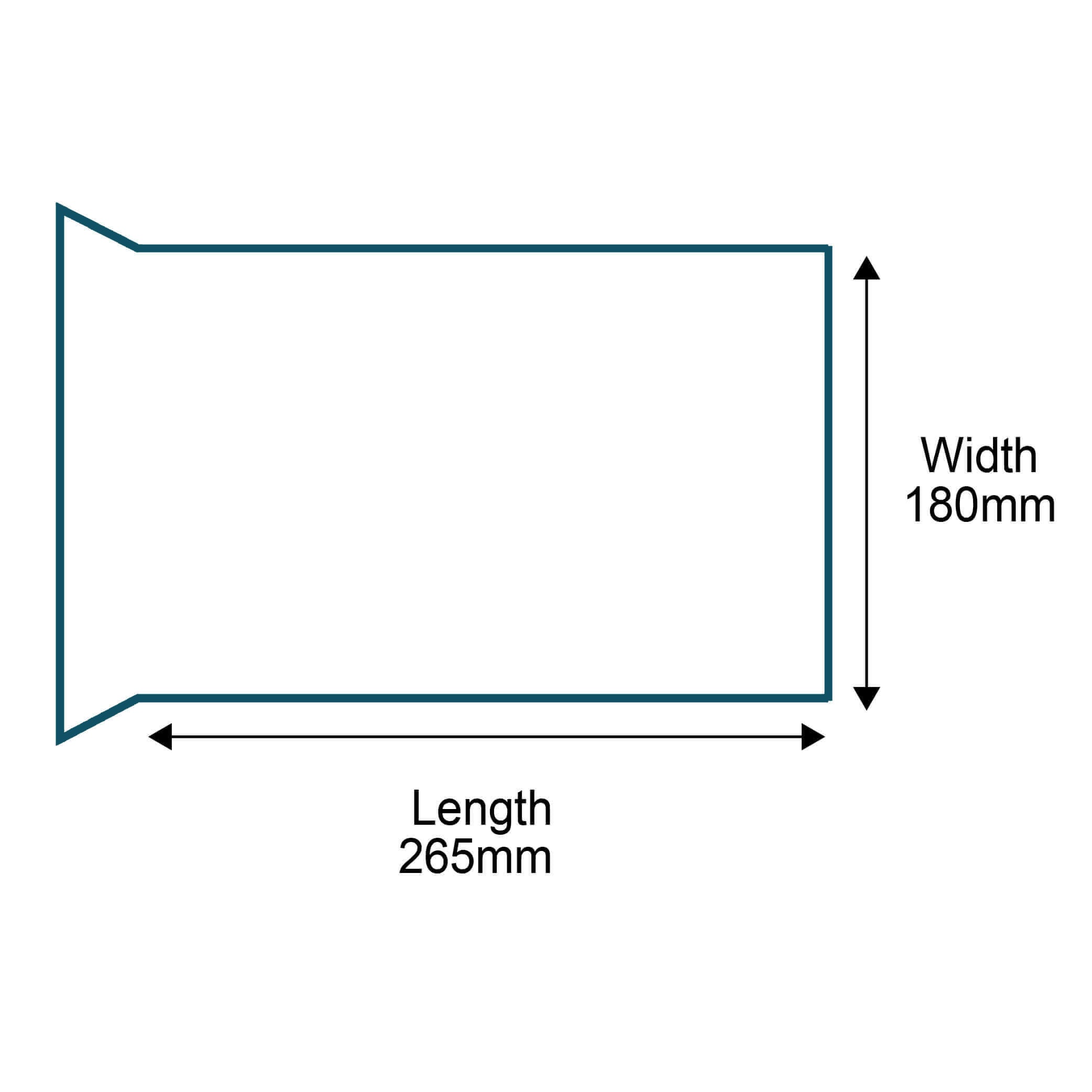 White Padded Envelopes & Mailers - 180mm x 265mm