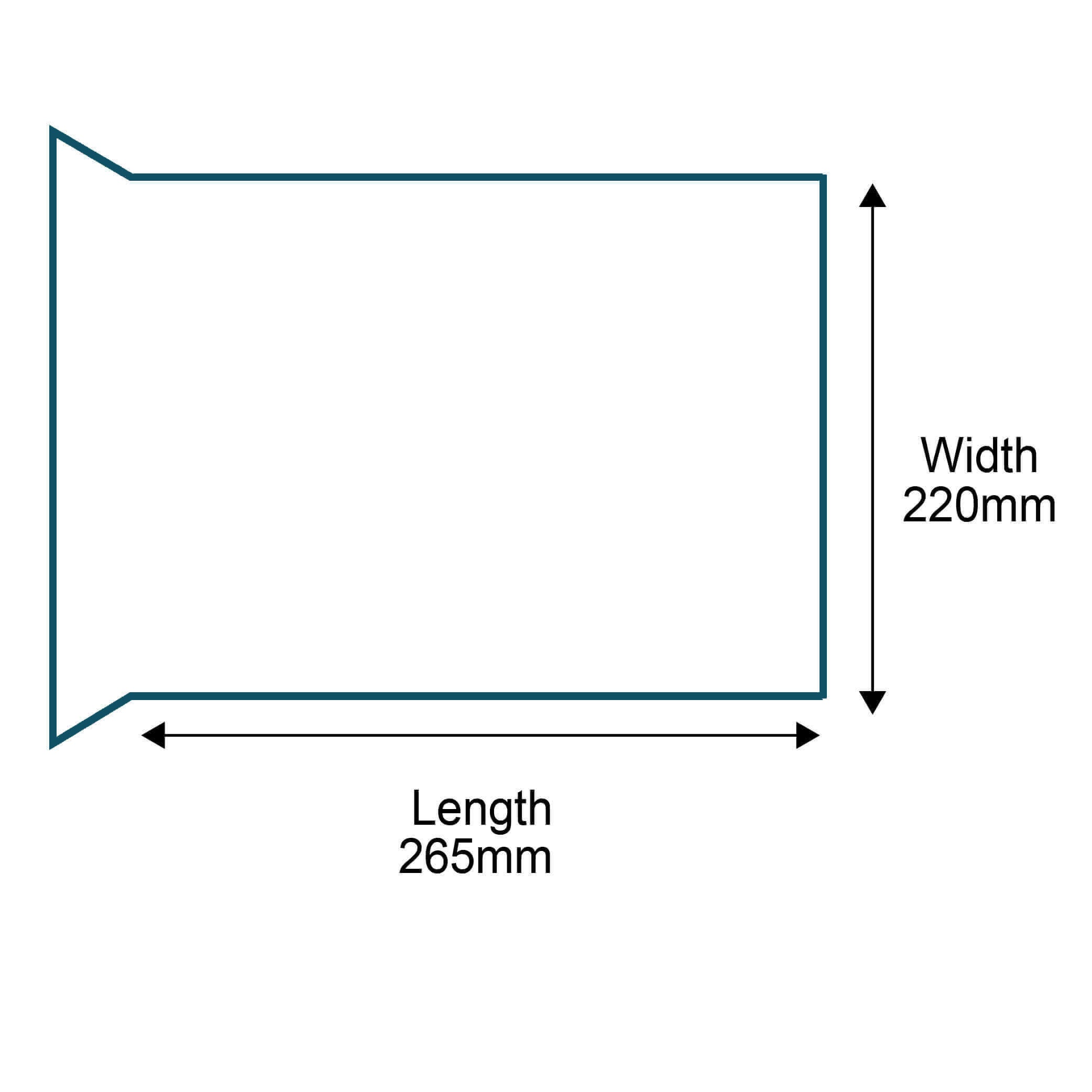 White Padded Envelopes & Mailers - 220mm x 265mm