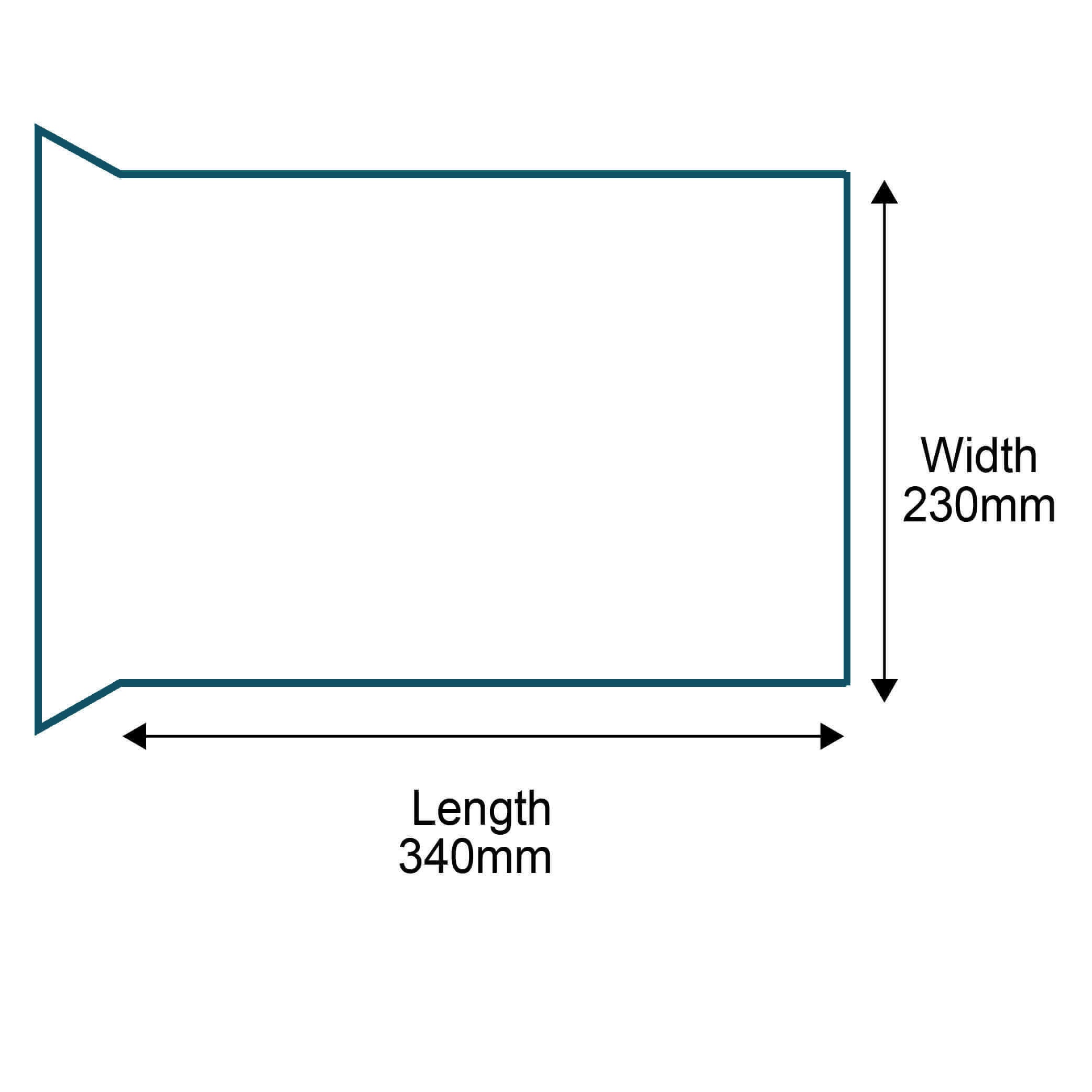 White Padded Envelopes & Mailers - 230mm x 340mm