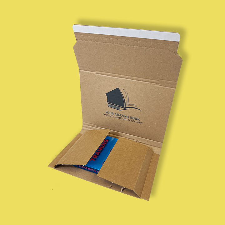 Custom Full Colour Printed Book Wrap Mailers - 406mm x 302mm x 70mm