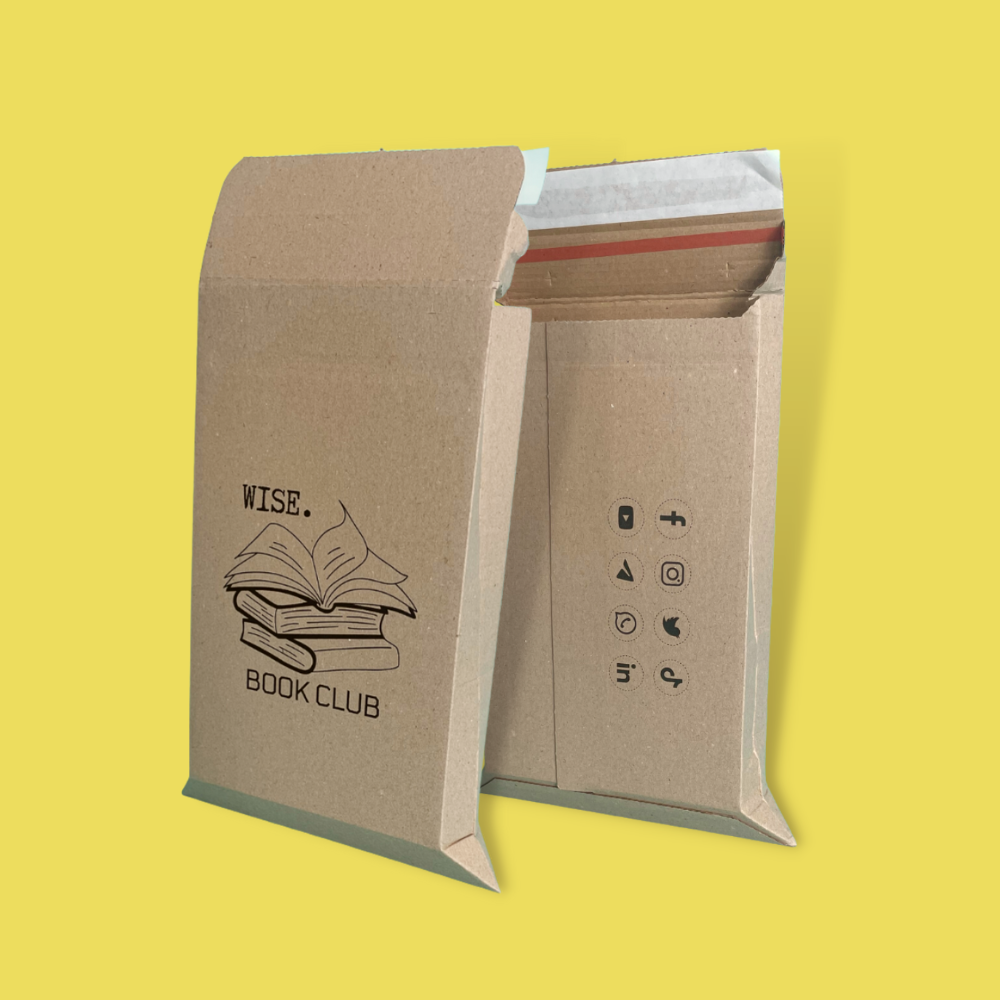 Personalised & Custom Printed Corrugated Pocket Boxes - (Size ...