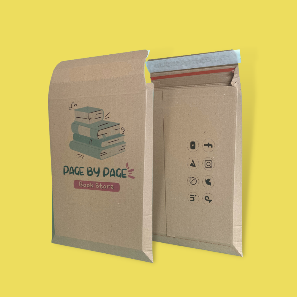 Personalised & Custom Printed Corrugated Pocket Boxes - (Size ...