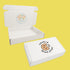 Custom Full Colour Printed White PiP Small Parcel Postal Box - 340mm x 210mm x 50mm