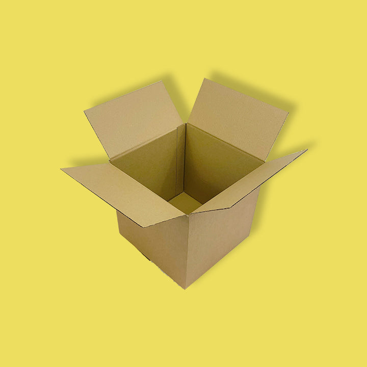 Single Wall Cardboard Boxes - 254mm x 254mm x 254mm