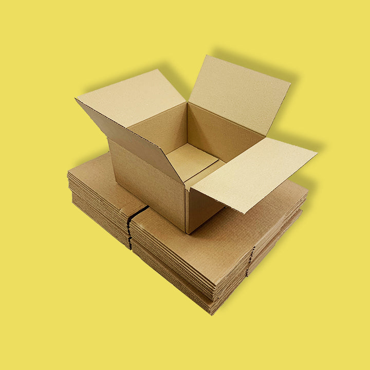 Single Wall Cardboard Boxes - 305mm x 305mm x 152mm