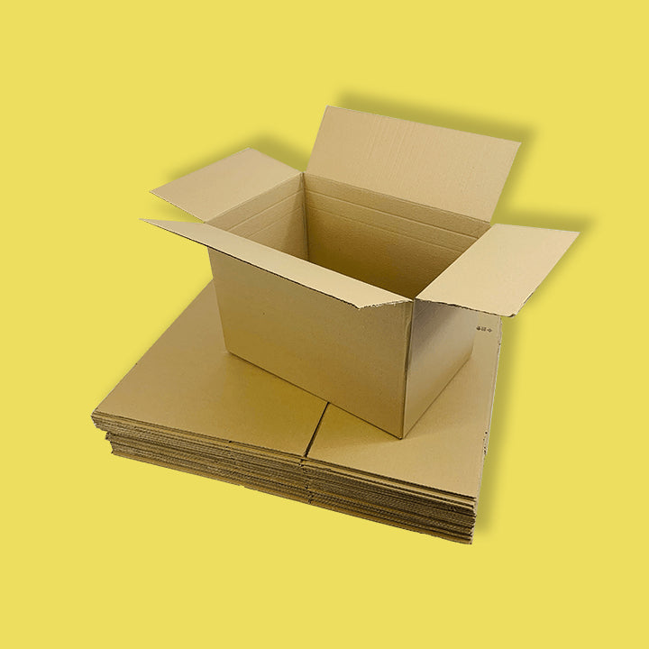 Single Wall Cardboard Boxes - 457mm x 305mm x 305mm