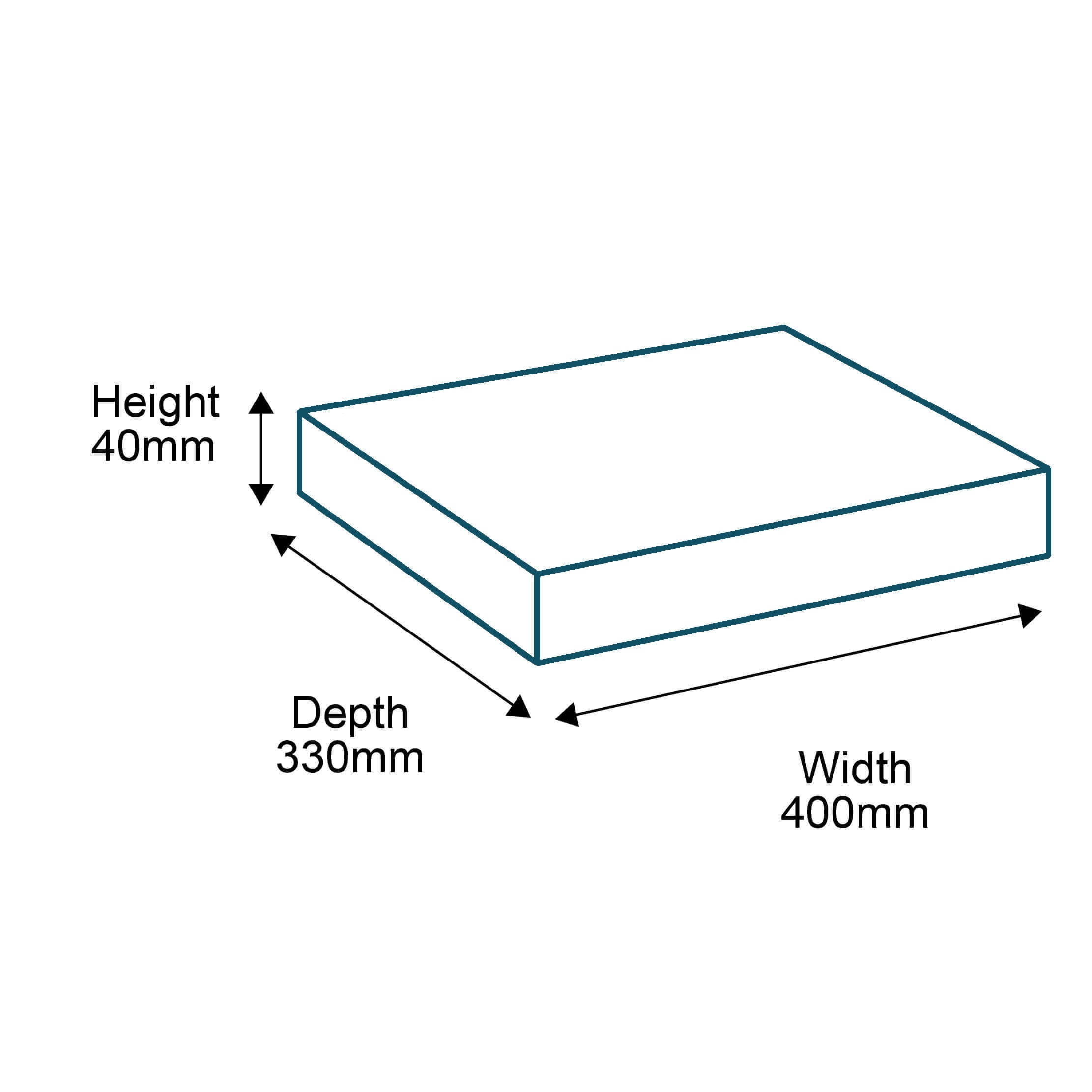 White PiP Small Parcel Postal Box - 400mm x 330mm x 40mm