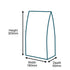 Custom Full Colour Printed Brown Paper Mailing Bags - 190mm x 60mm x 300mm
