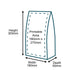 Custom Full Colour Printed Brown Paper Mailing Bags - 190mm x 60mm x 300mm