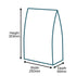 Custom Full Colour Printed Brown Paper Mailing Bags - 250mm x 60mm x 353mm