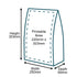 Custom Full Colour Printed Brown Paper Mailing Bags - 250mm x 60mm x 353mm
