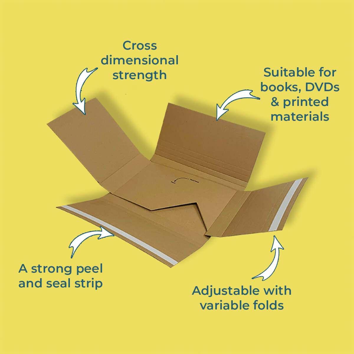 Twist Wrap Mailers - 305mm x 203mm x 80mm