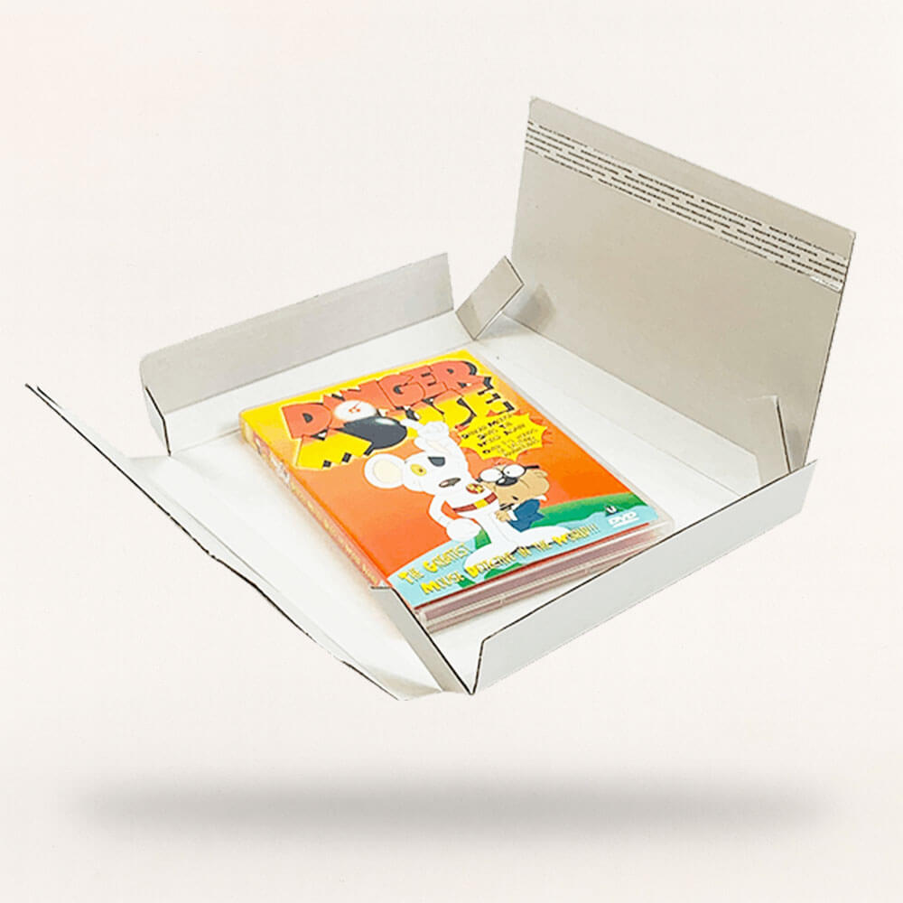 White PiP Large Letter Postal Box - 220mm x 190mm x 20mm