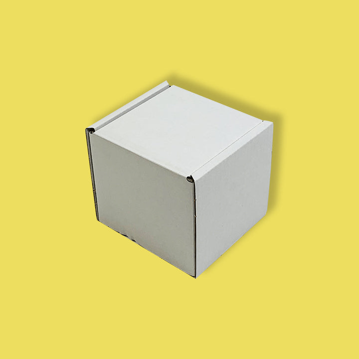 White PiP Small Parcel Postal Box - 102mm x 102mm x 102mm