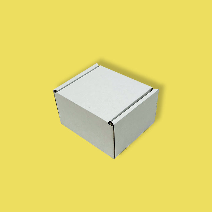 White PiP Small Parcel Postal Box - 110mm x 100mm x 70mm