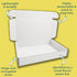 Parcelsend White PiP Small Parcel Postal Box - 340mm x 210mm x 50mm