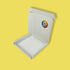 Custom Full Colour Printed White PiP Small Parcel Postal Box - 240mm x 240mm x 40mm