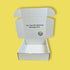 Custom Full Colour Printed White PiP Small Parcel Postal Box - 240mm x 240mm x 80mm