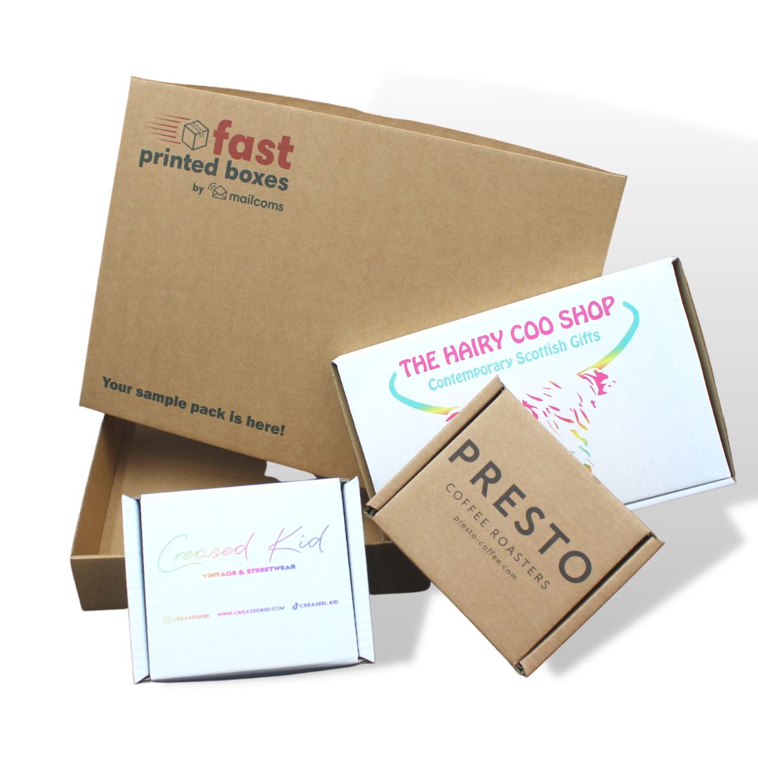 Custom Printed Boxes Sample Pack